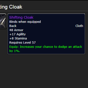 Shifting Cloak