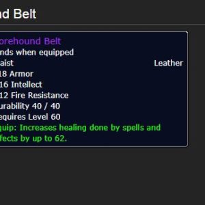 Corehound Belt