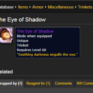 The Eye of Shadow