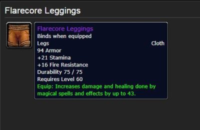 Flarecore Leggings