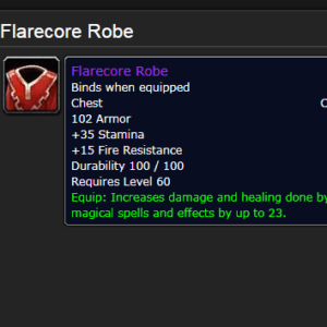 Flarecore Robe
