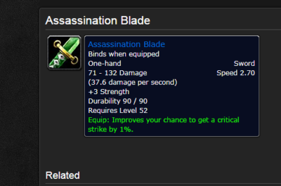 Assassination Blade