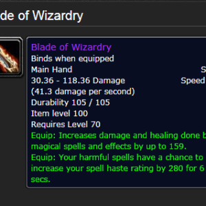 Blade of Wizardry