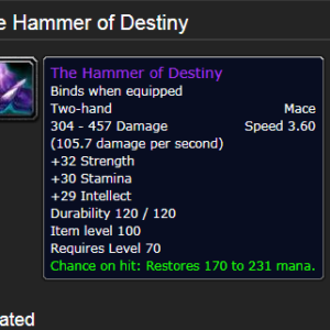 The Hammer of Destiny