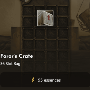 Foror’s Crate